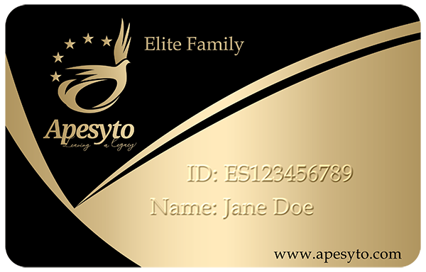 Apesyto Elite Family Card